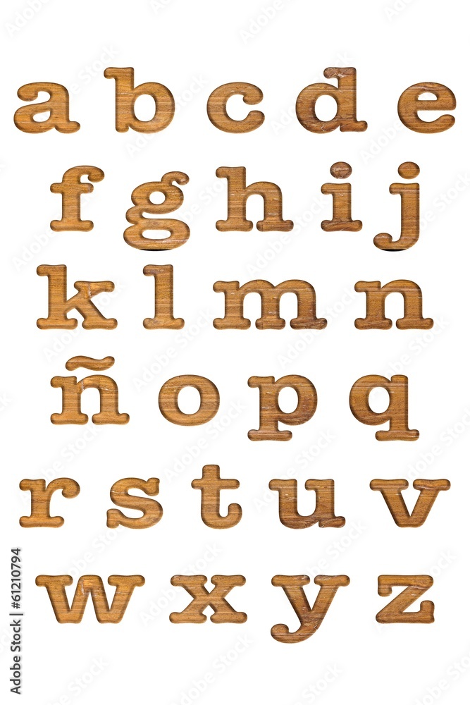 Abc wooden. Abc wooden.