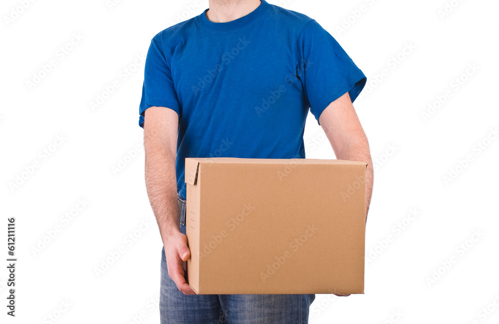 Delivery man. Delivery man.