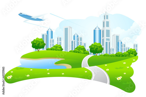 Green City Landscape