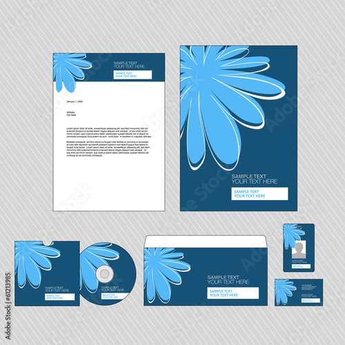 Business identity template
