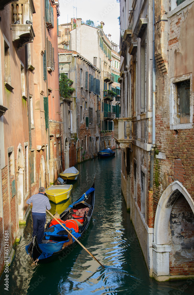 gondolier à Venise