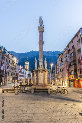 Saint Anne Column in Innsbruck, Austria. photo