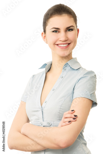 Portrait of a confident young woman standing