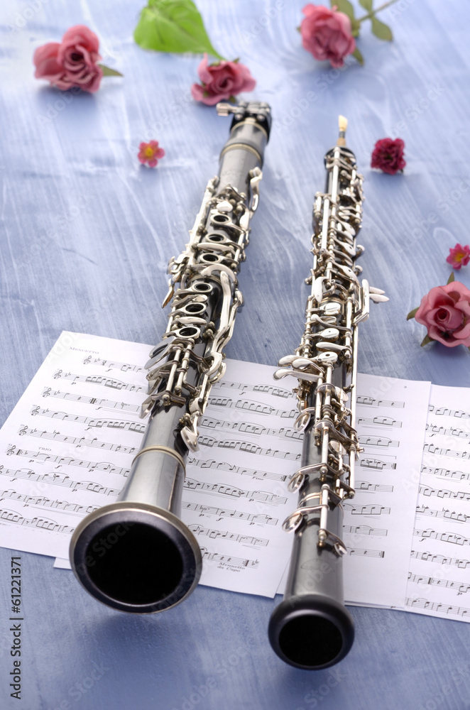 Oboe und Sommerfeeling StockFoto Adobe Stock