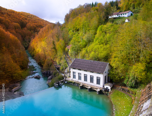 Irati Pantano de Irabia swamp in Navarra Pyrenees Spain photo
