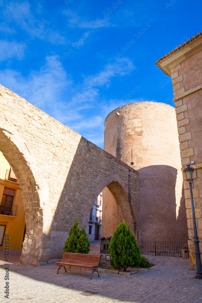 Segorbe Castellon Torre de la Carcel Portal de Teruel in Spain