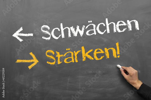 Schwächen und Stärken