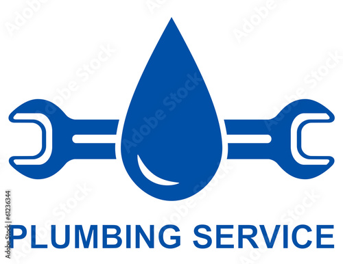 icon with water drop and wrench