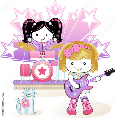 Bonecas patchwork Rock