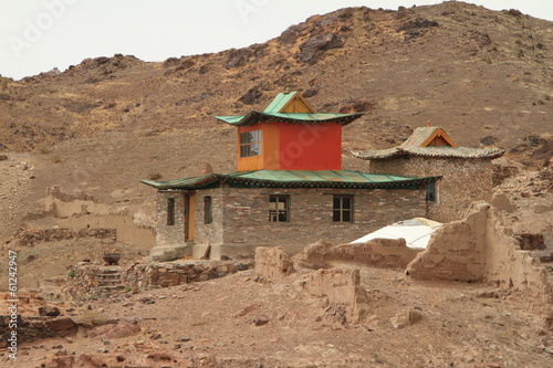 Kloster Nomgon in der Mongolei photo