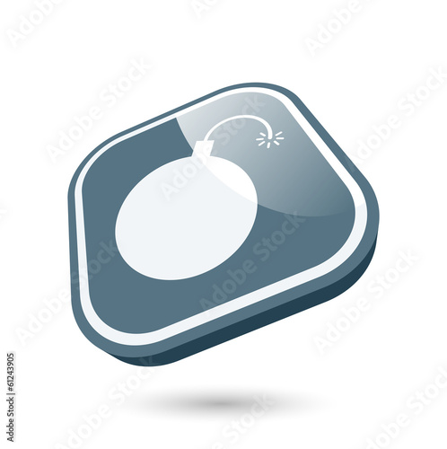 bombe symbol zeichen modern