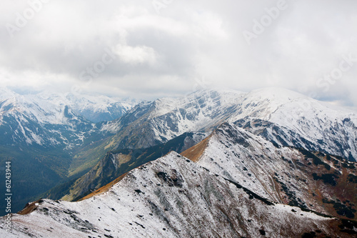 Fototapeta Naklejka Na Ścianę i Meble -   Tatry Mountains in winter