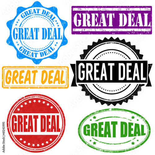 Great deal stamp set