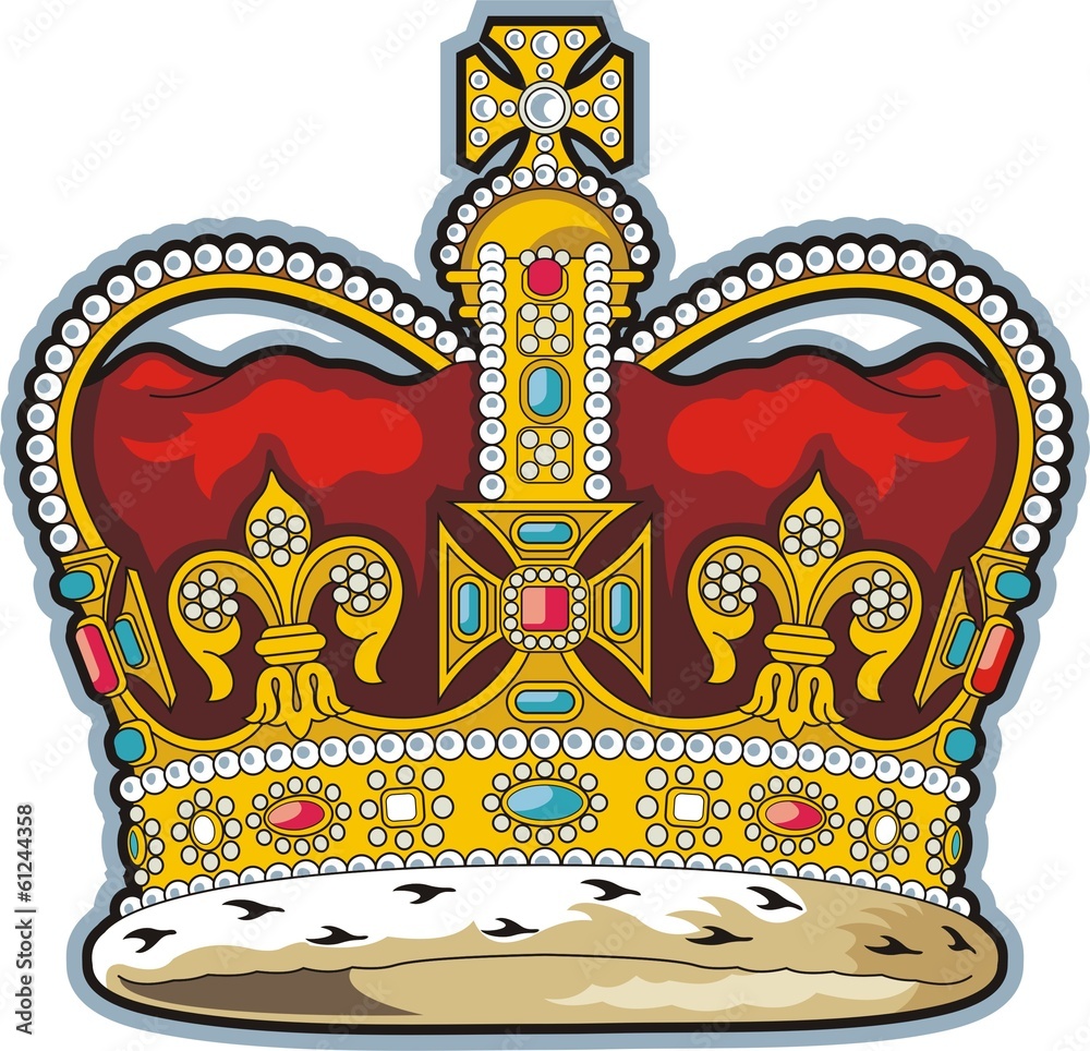 Gold British Crown