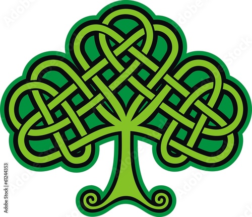 Shamrock. Celtic Tattoo