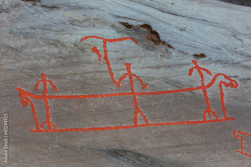 Rock art of Alta photo