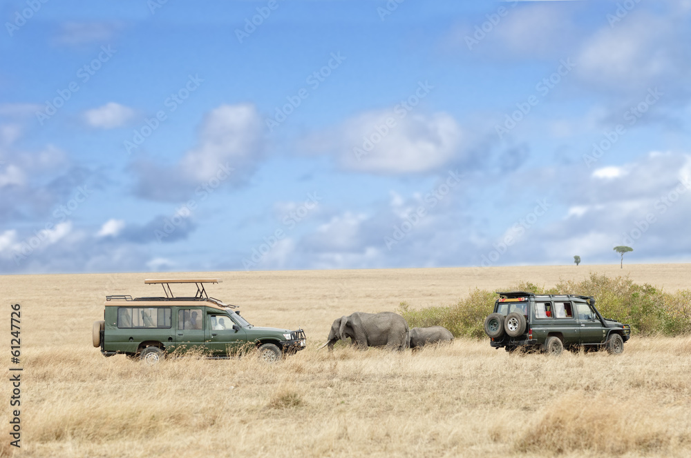 Naklejka premium traffic jam