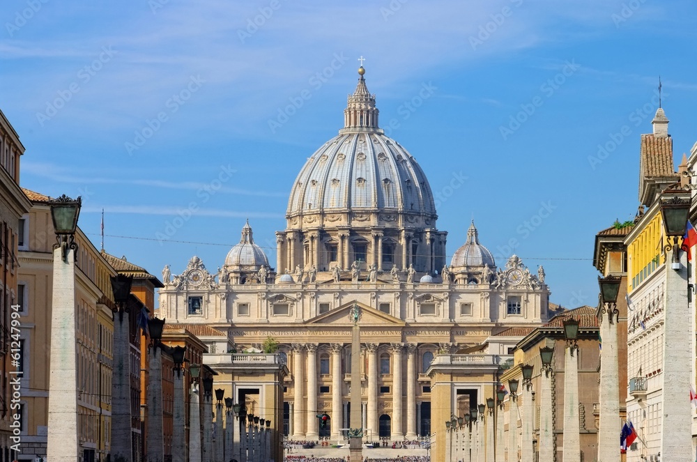 Rom Petersdom - Rome Papal Basilica of Saint Peter 03
