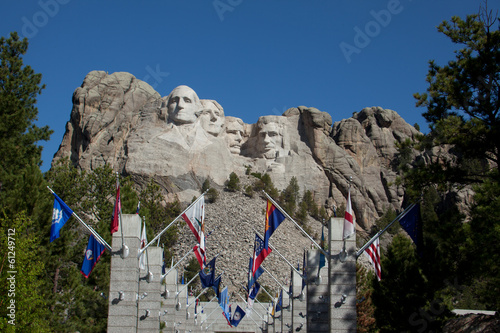 Mount Rushmore Avenue of Flags