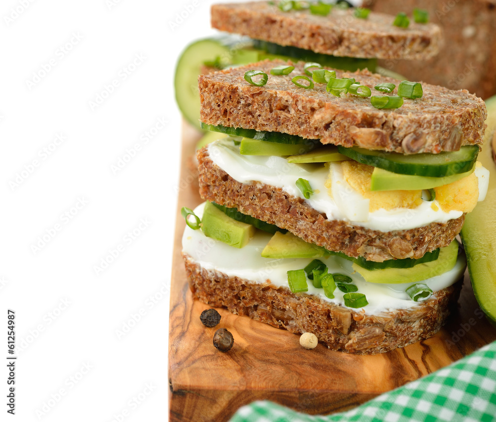 Dietetic sandwich