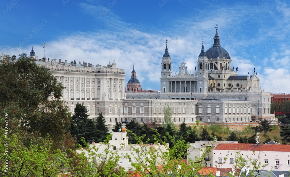 Madrid,  Almudena Cathedral,  Spain