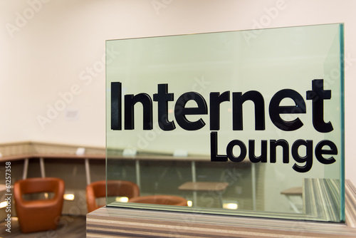 Internet lounge photo