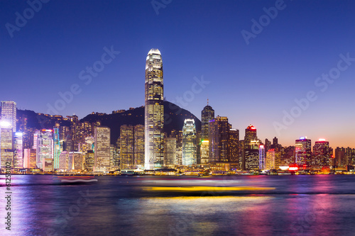 Hong Kong downtown © leungchopan
