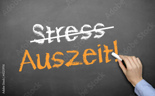 Stress u. Auszeit