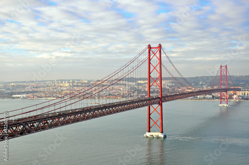 Golden gates bridge in Lisbon