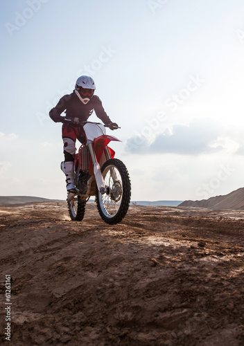 rider performs stunts