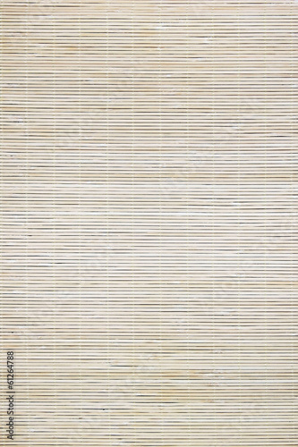 Bamboo mat surface