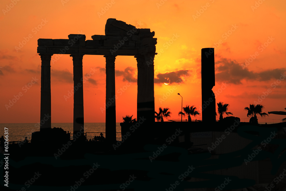 Temple of Apollo at Side, Turkey