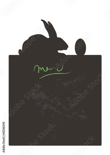 menu card,blackboard,signboard,banner,vector,easterbunny