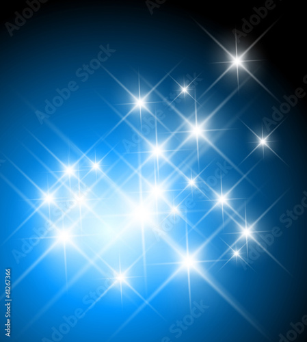 Blue fantasy background