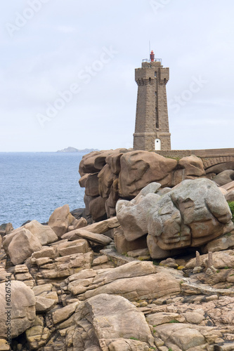Lighthouse at Perros-Guirec