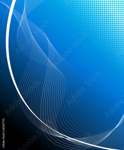 Blue stylish background