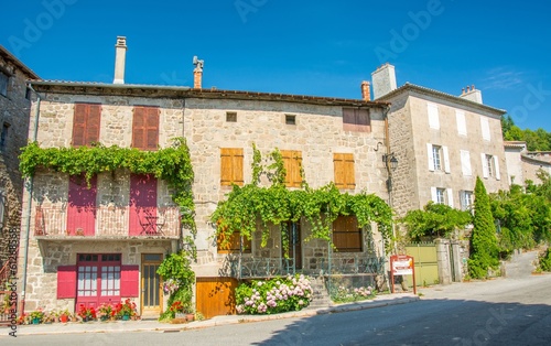 Village de Chalencon en Ard  che  France