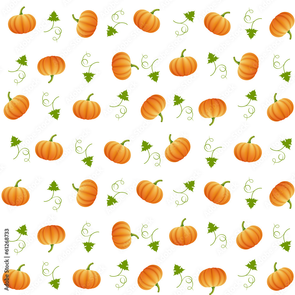 pattern of pumpkins on a white background pattern of pumpkins on a white background