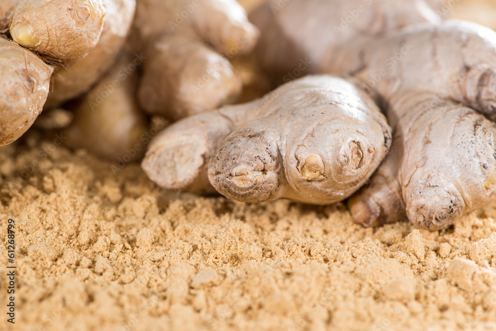 Fototapeta premium Ginger Powder