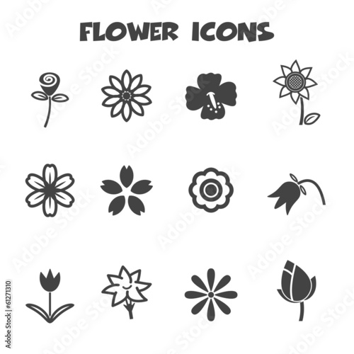 flower icons
