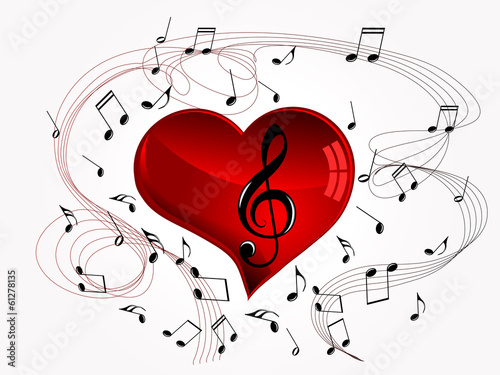 Abstract music background