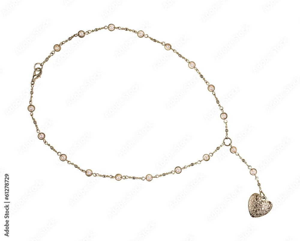 Keepsake heath shaped silver pendant Keepsake heath shaped silver pendant