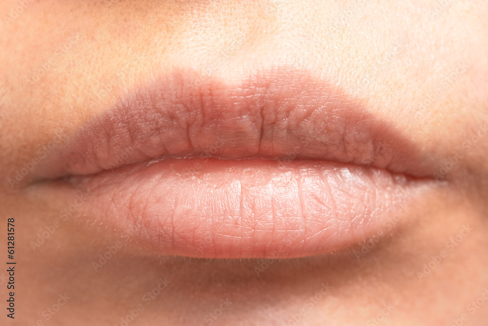 Fototapeta premium Close-up of lips
