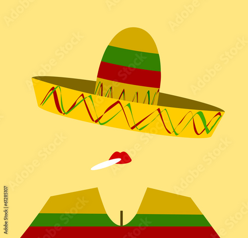 woman wearing sombrero and smoking marijuana