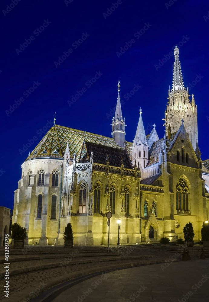 St. Matthias curch in Budapest, Hungary
