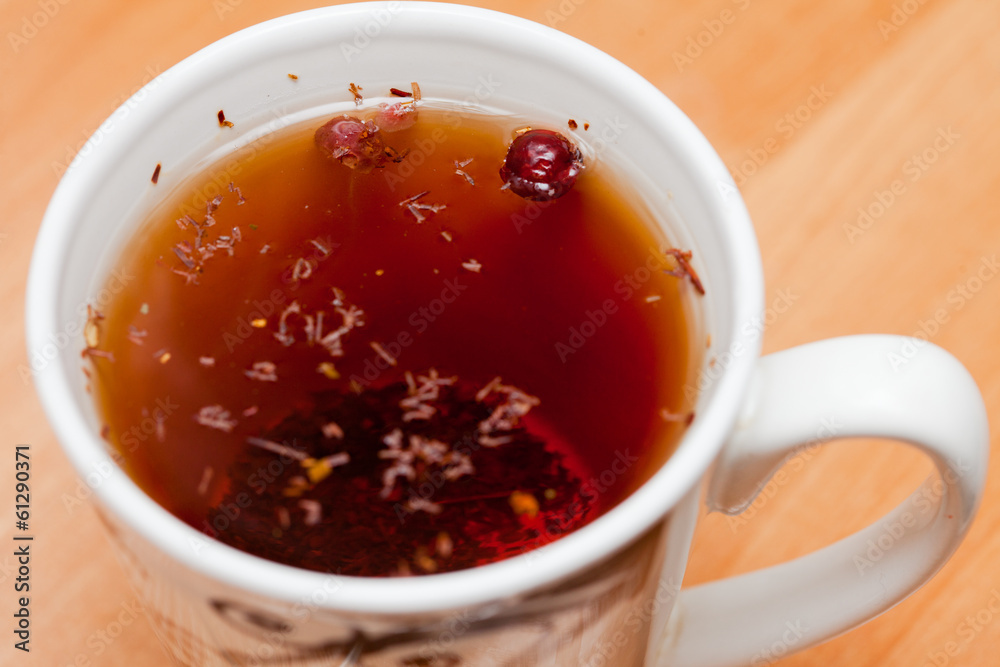 cup of herbal or fruit tea, hot beverage cup of herbal or fruit tea, hot beverage