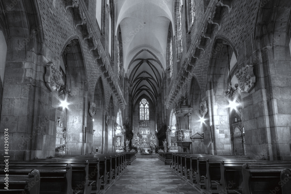 Archikatedra św. Jana Chrzciciela we Wrocławiu - obrazy, fototapety, plakaty 