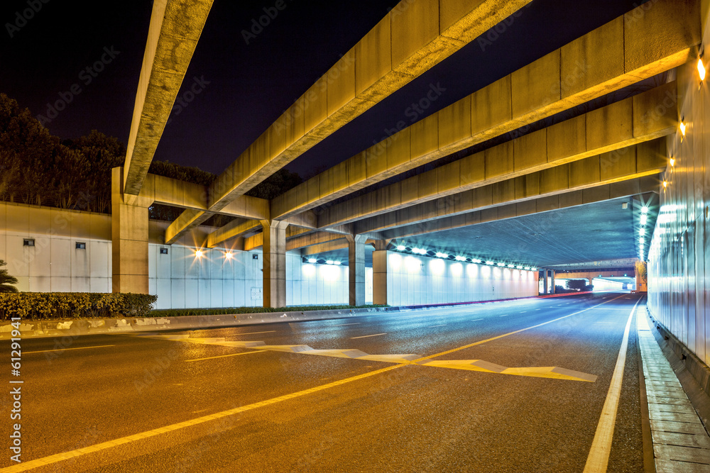 nterior of an urban tunnel without traffic nterior of an urban tunnel without traffic