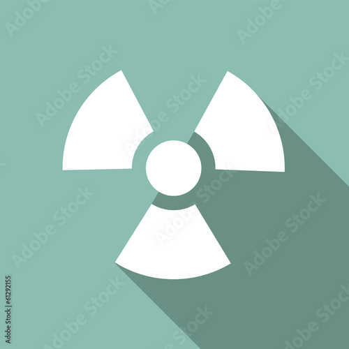 Ecology Flat Icon with shadow. Vector EPS 10.