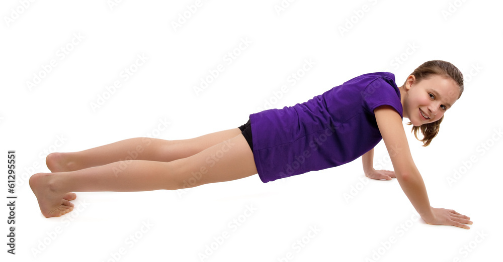 girl doing push ups girl doing push ups